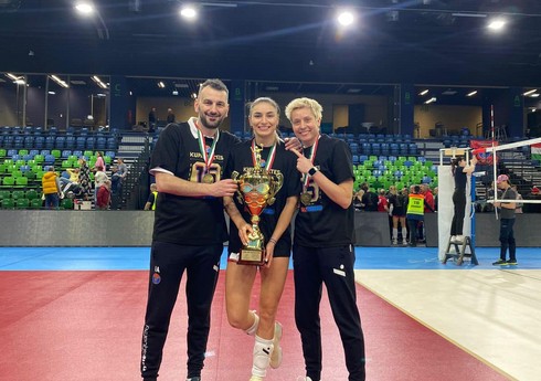 Azərbaycan voleybolçusu Macarıstan Kubokunun qalibi olub