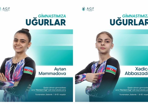 Azərbaycanı Yunanıstandakı turnirdə təmsil edəcək gimnastlar müəyyənləşib