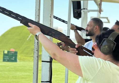 Azərbaycanın dövlət qurumlarının əməkdaşları arasında stend atıcılığı üzrə yarış keçirilib
