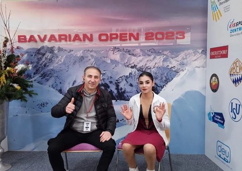 Azərbaycanın fiqurlu konkisürəni Almaniyadakı turnirdə mübarizəyə başlayıb