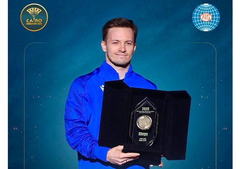 Azərbaycanın idman gimnastı Dünya Kubokunun qalibi olub