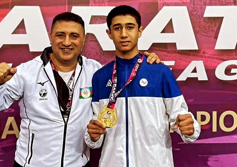 Azərbaycanın karateçisi Liqa yarışında çempion olub