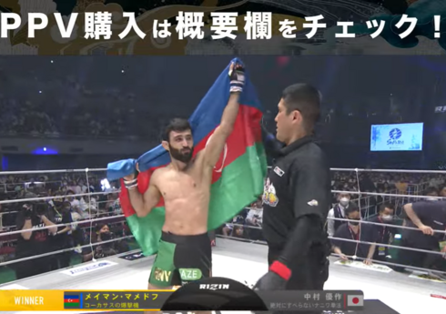 Azərbaycanın MMA döyüşçüsü 20 saniyəyə nokautla qalib gəlib