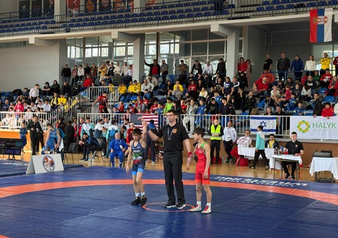 Azərbaycanın sərbəst güləşçiləri Serbiyada Gimnaziadanı 10 medalla başa vurublar