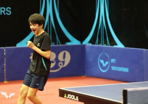 Azərbaycanın stolüstü tennisçisi Belçikada bürünc medal qazanıb