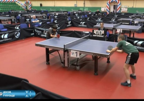 Azərbaycanın stolüstü tennisçisi beynəlxalq turnirdə gümüş medal qazanıb