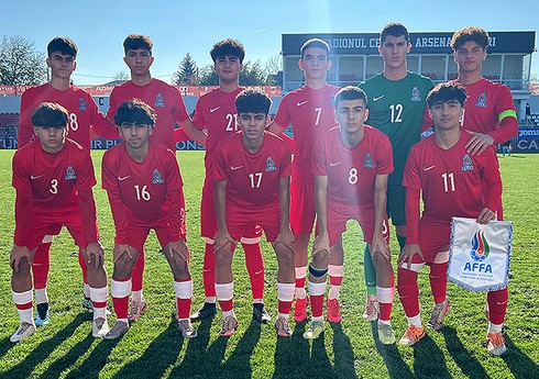 Azərbaycanın U-17 millisi Avropa çempionatının seçmə mərhələsində ikinci oyununu keçirib
