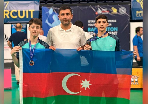 Azərbaycanın yeniyetmə badmintonçuları Türkiyədə keçirilən beynəlxalq turnirdə bürünc medal qazanıblar