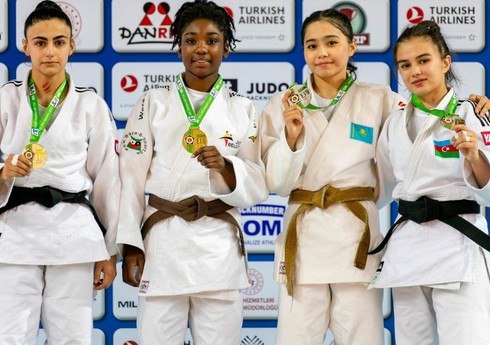 Azərbaycanın yeniyetmə cüdoçuları Avropa Kubokuna 3 medalla başlayıb