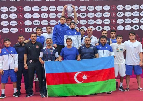 Azərbaycanın yunan-Roma güləşi millisi Avropa ikincisi olub