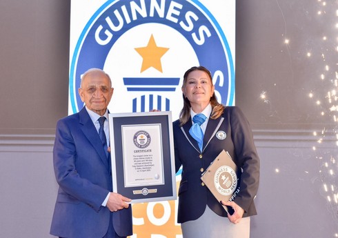 Azərbaycanlı hakimin adı Ginnesin Rekordlar Kitabına daxil edilib