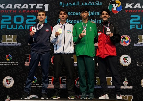 Azərbaycanlı karateçi Fujeirada qızıl medal qazanıb