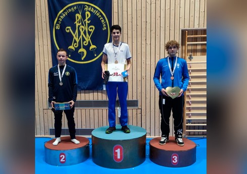 Azərbaycanlı qılıncoynadan İsveçdəki beynəlxalq turnirdə qızıl medal qazanıb