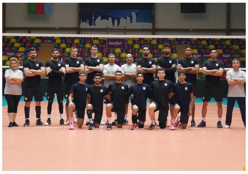 "Azərreyl" voleybol klubu yeni mövsümün hazırlığına başlayıb