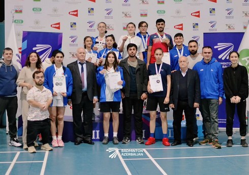 Badminton üzrə Azərbaycan çempionatında 5 kateqoriya üzrə qaliblər müəyyənləşib