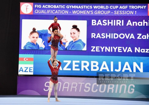 Bakıda akrobatika gimnastikası üzrə Dünya Kubokunun açılış mərasimi keçirilib