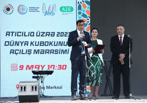 Bakıda atıcılıq üzrə “Dünya Kuboku 2023”ün açılış mərasimi olub