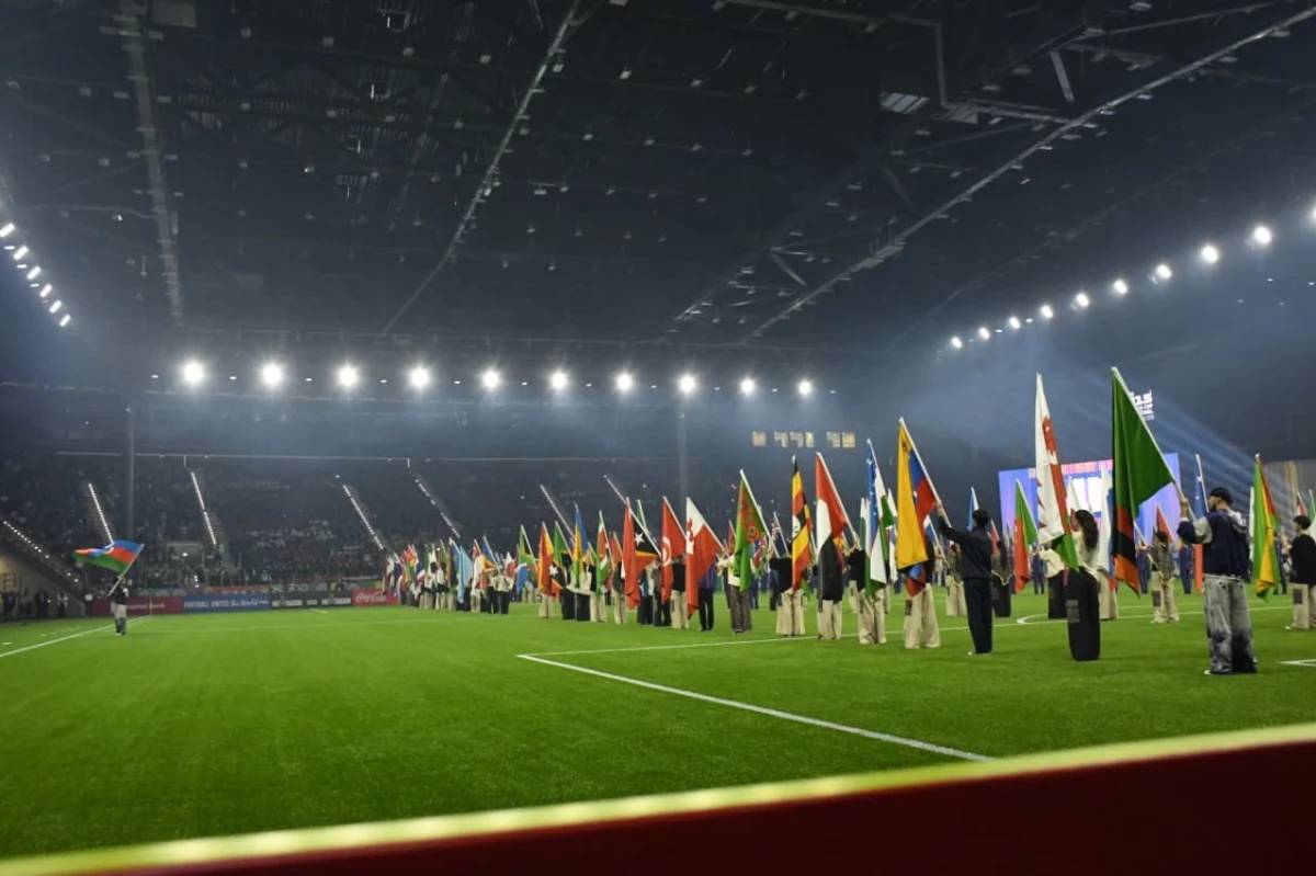 Bakıda FIFA U-15 dünya çempionatı və festivalının açılışı keçirilib - YENİLƏNİB - FOTO