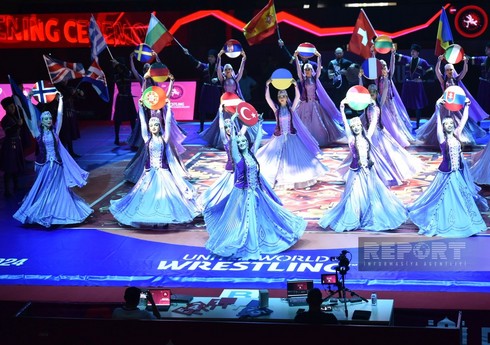 Bakıda güləş üzrə U-23 Avropa çempionatının açılış mərasimi keçirilib