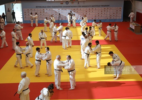 Bakıda IJF Akademiyasının cüdo məşqçiliyi və sertifikat proqramının açılış mərasimi keçirilib