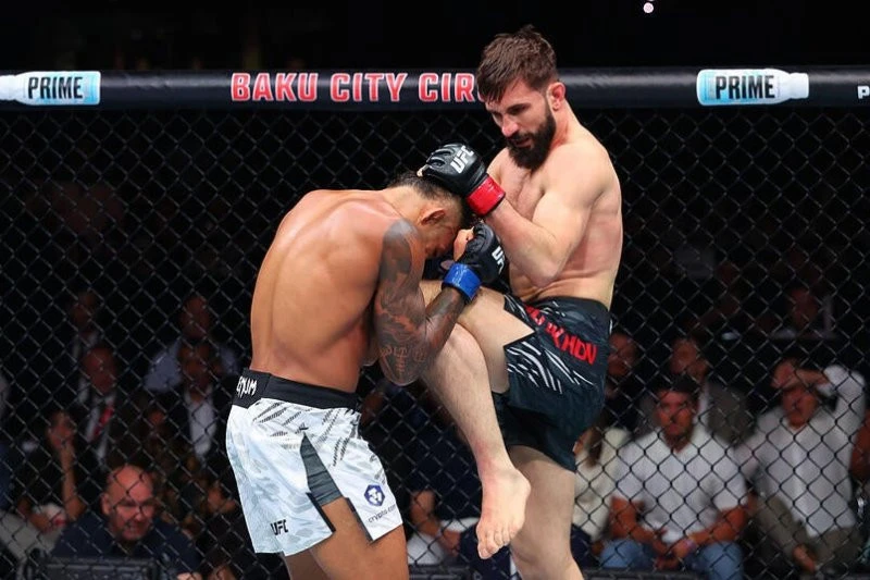 Bakıda keçirilən döyüş gecəsi UFC turnirinin tarixinə düşüb