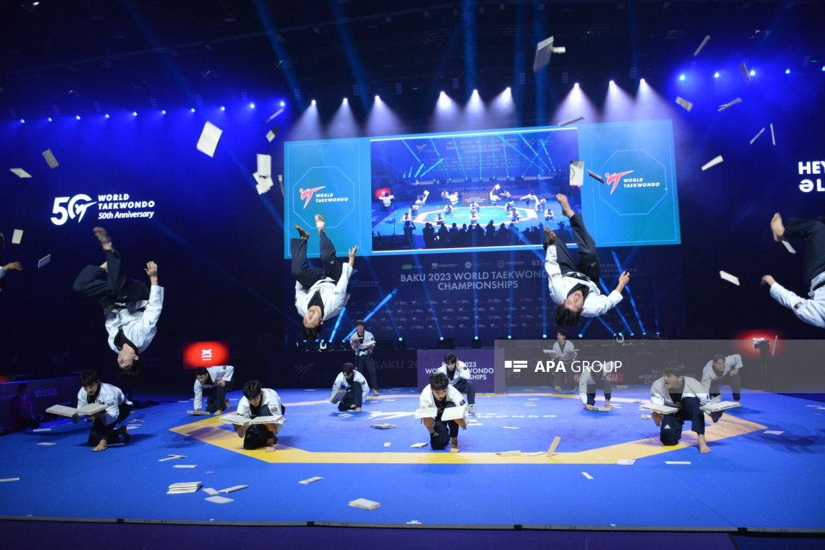 Bakıda taekvondo üzrə dünya çempionatının açılış mərasimi keçirilib - YENİLƏNİB - FOTO
