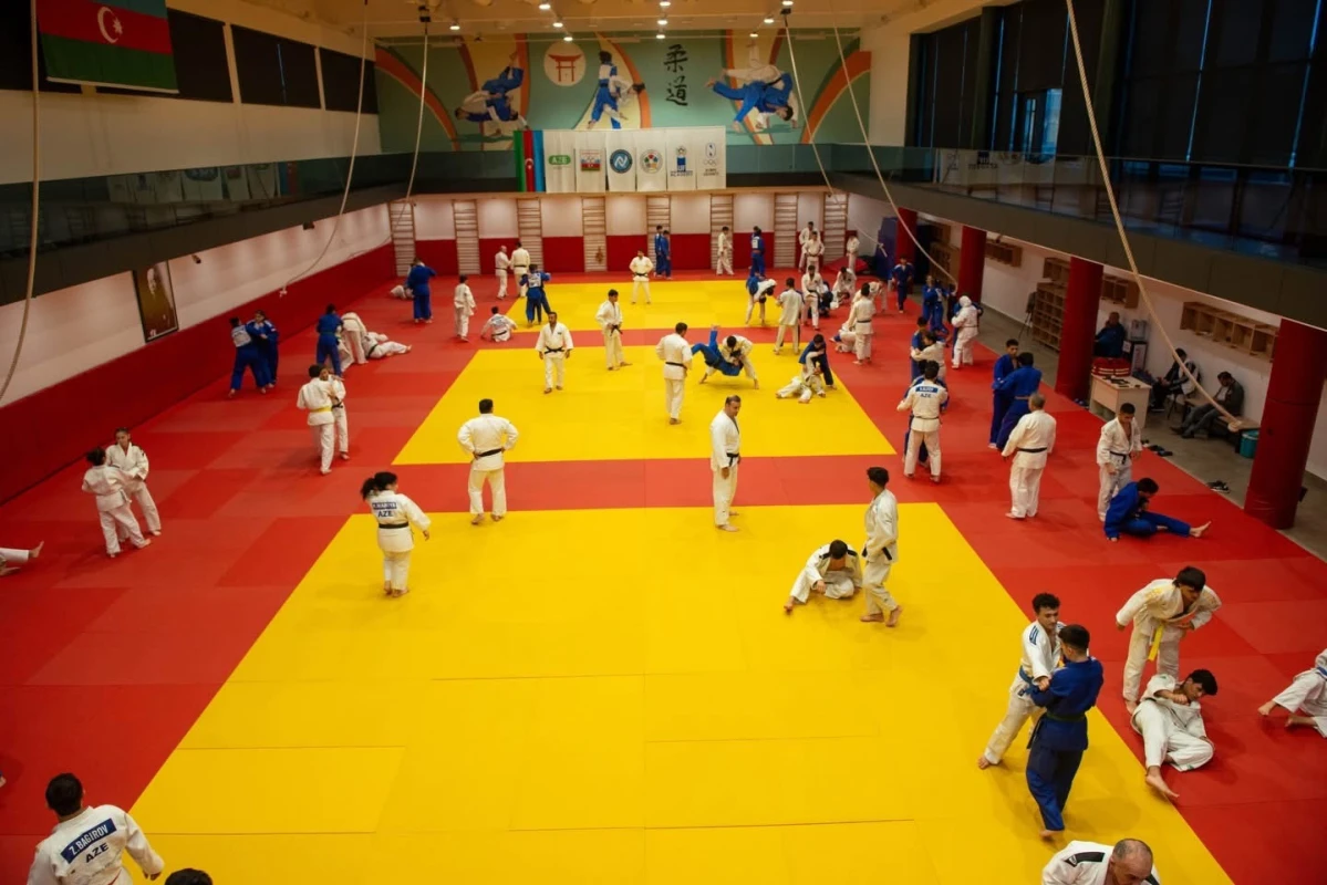 Bakıda yeniyetmə cüdoçular üçün təlim-məşq toplanışına start verilib - FOTO