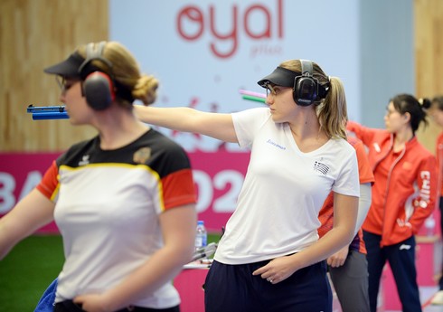 Bakıdakı dünya çempionatında medal və lisenziya əldə edən ilk qadın atıcılar bəlli olub