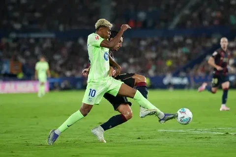 "Barselona" səfərdə qələbə qazanıb