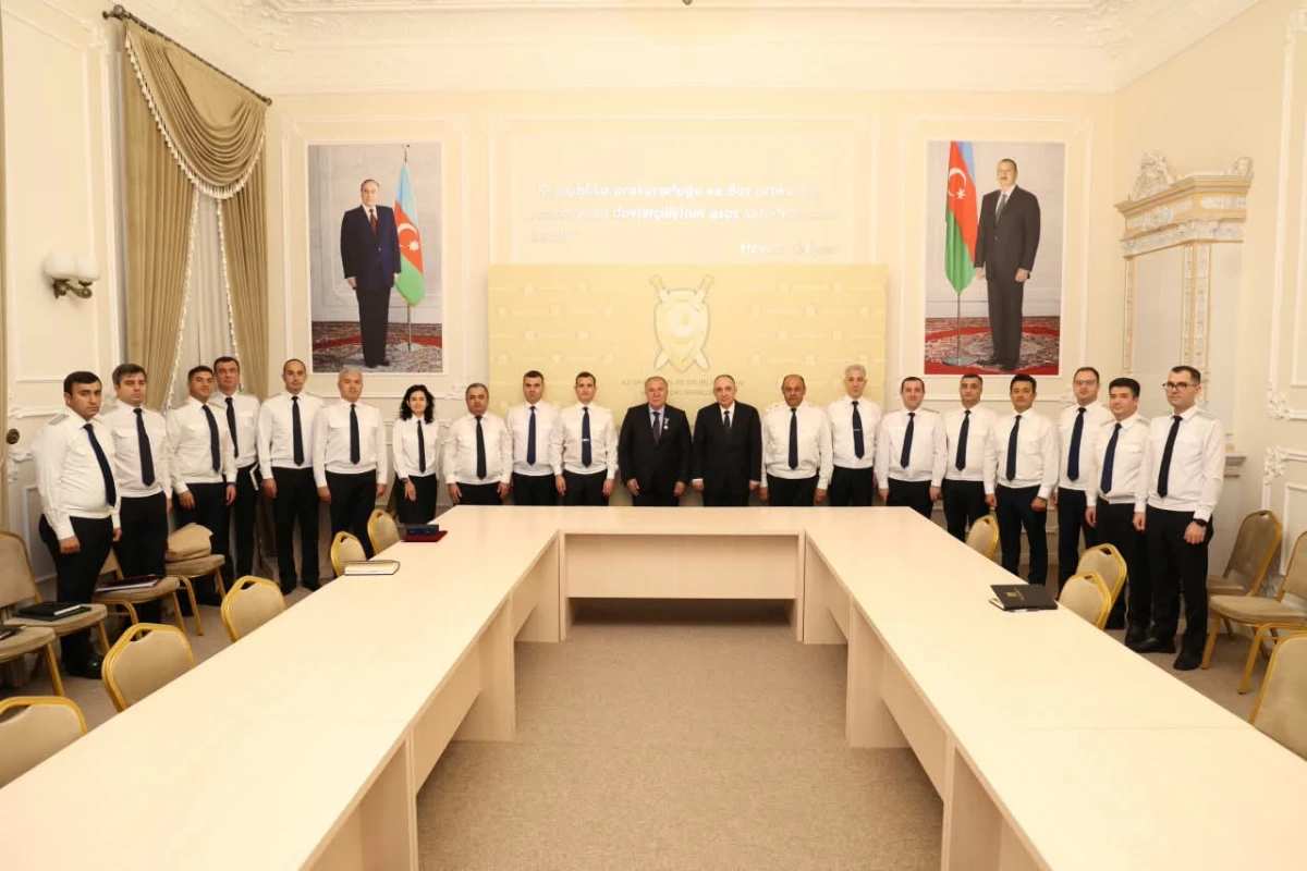 Baş Prokurorluqda İsgəndər Cavadovun 70 illik yubileyi qeyd olunub - FOTO