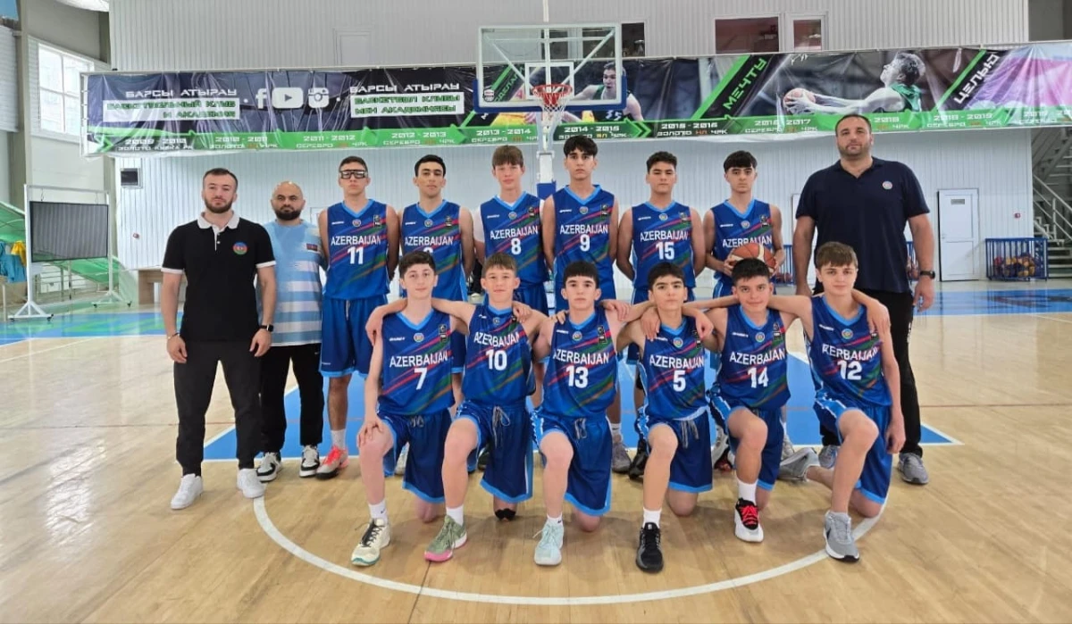 Basketbolçularımız beynəlxalq turnirə inamlı qələbə ilə başlayıblar