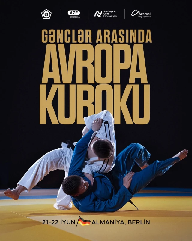 Berlində cüdo üzrə gənclər arasında Avropa Kuboku keçiriləcək