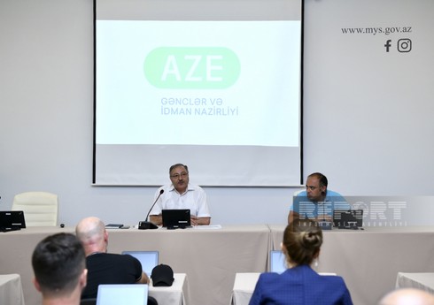 Beynəlxalq Universitet İdmanı Festivalına yollanacaq nümayəndə heyəti ilə görüş keçirilib