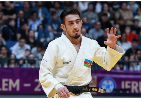 "Böyük Dəbilqə": Azərbaycan cüdoçusu qızıl medal qazanıb