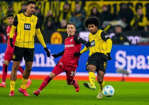 Bundesliqa: “Bayer” “Borussiya”nı 19 dəqiqədəki üç qolla məğlub edib