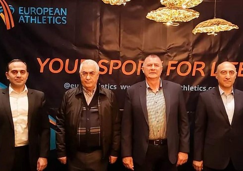 Cavid Qurbanov Avropa Atletika Assosiasiyasının prezidenti ilə görüşüb