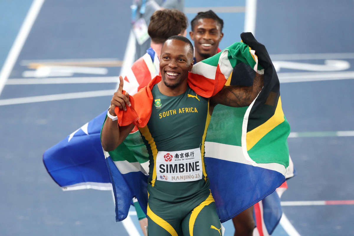 Cənubi afrikalı atlet Useyn Boltun rekordunu qırıb