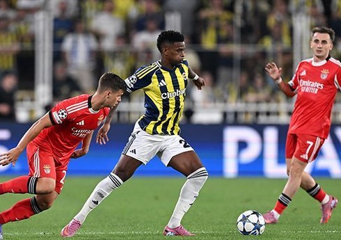 Çempionlar Liqası: "Fənərbağça" "Benfika" ilə heç-heçə edib