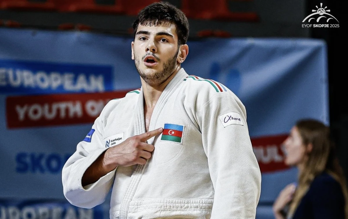 Cüdo üzrə millimiz EYOF-un çempionu olub - FOTO