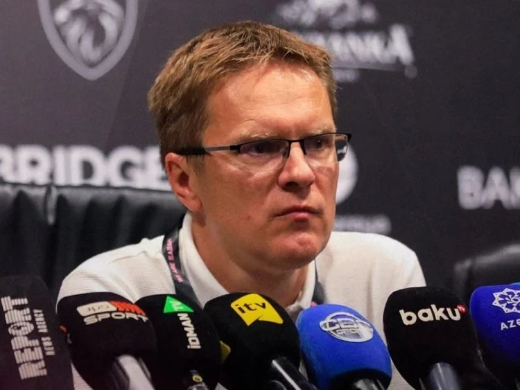 Dambrauskas: “Sərgilədiyimiz oyundan çox razı qaldım”