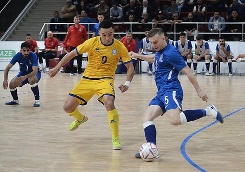 DÇ-2024: Azərbaycan millisi səfərdə Qazaxıstanla qarşılaşacaq