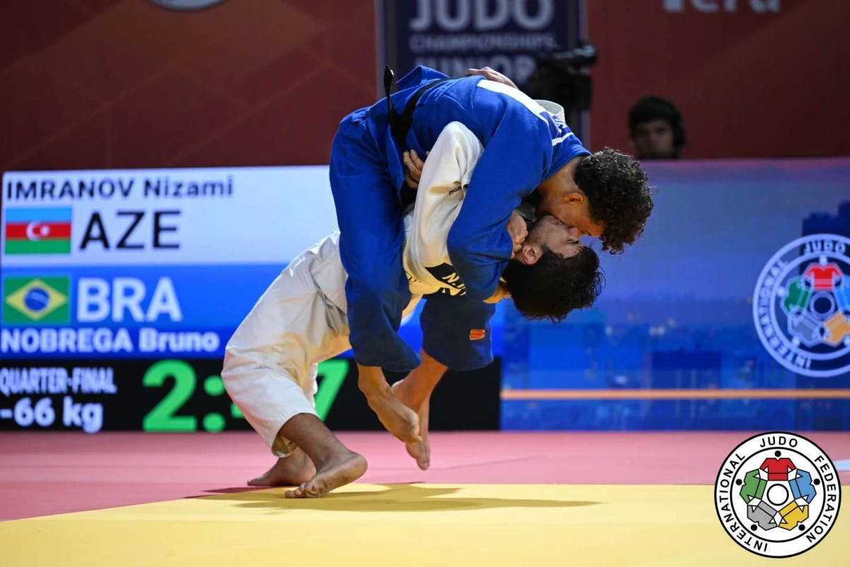 DÇ: Cüdoçumuz bürünc medal qazanıb - FOTO