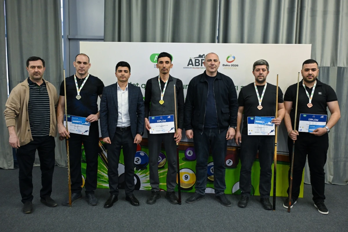 Dövlət qurumları arasında bilyard turniri keçirilib - FOTO