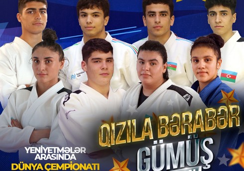 Dünya çempionatı: Azərbaycanın cüdo millisi gümüş medal qazanıb