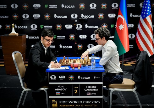 Dünya Kuboku: Nicat Abasov üçüncü yer uğrunda ikinci oyunda uduzub