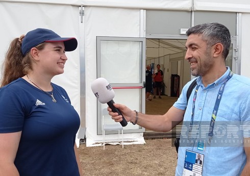 Ella Gibson: "Avropa Oyunlarında rekord qırmağım yaxşı mənada təəccübləndirdi"