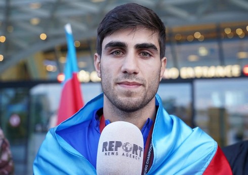 Erməni idmançıya qalib gələn Avropa çempionu: "Qələbəni şəhidlərimizə həsr edirəm"