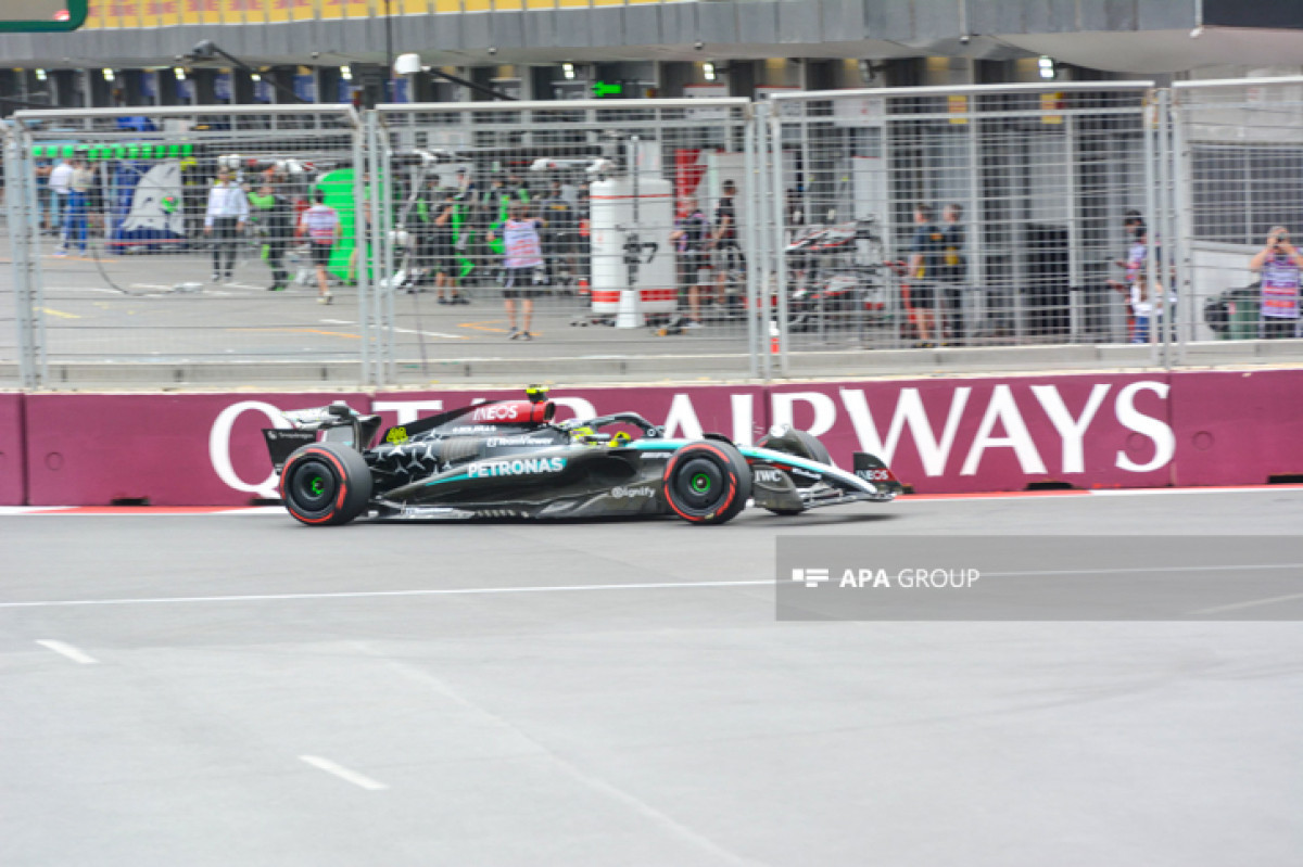"Formula-1" üzrə Azərbaycan Qran-prisində birinci sərbəst yürüş başa çatıb
