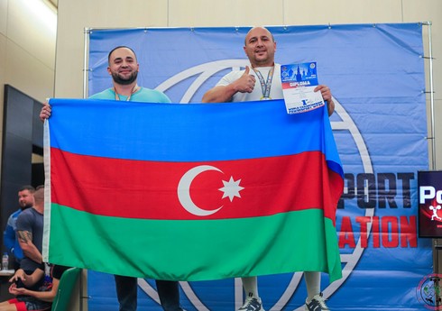 Güc idman növləri üzrə Azərbaycan millisi dünya çempionatında birinci yeri tutub