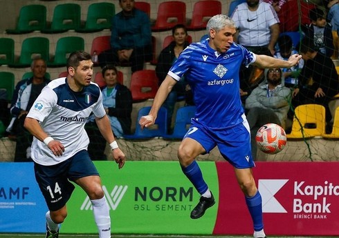 “Heydər Əliyev-100” Beynəlxalq Minifutbol Turniri: Azərbaycan millisi yarımfinala yüksəlib